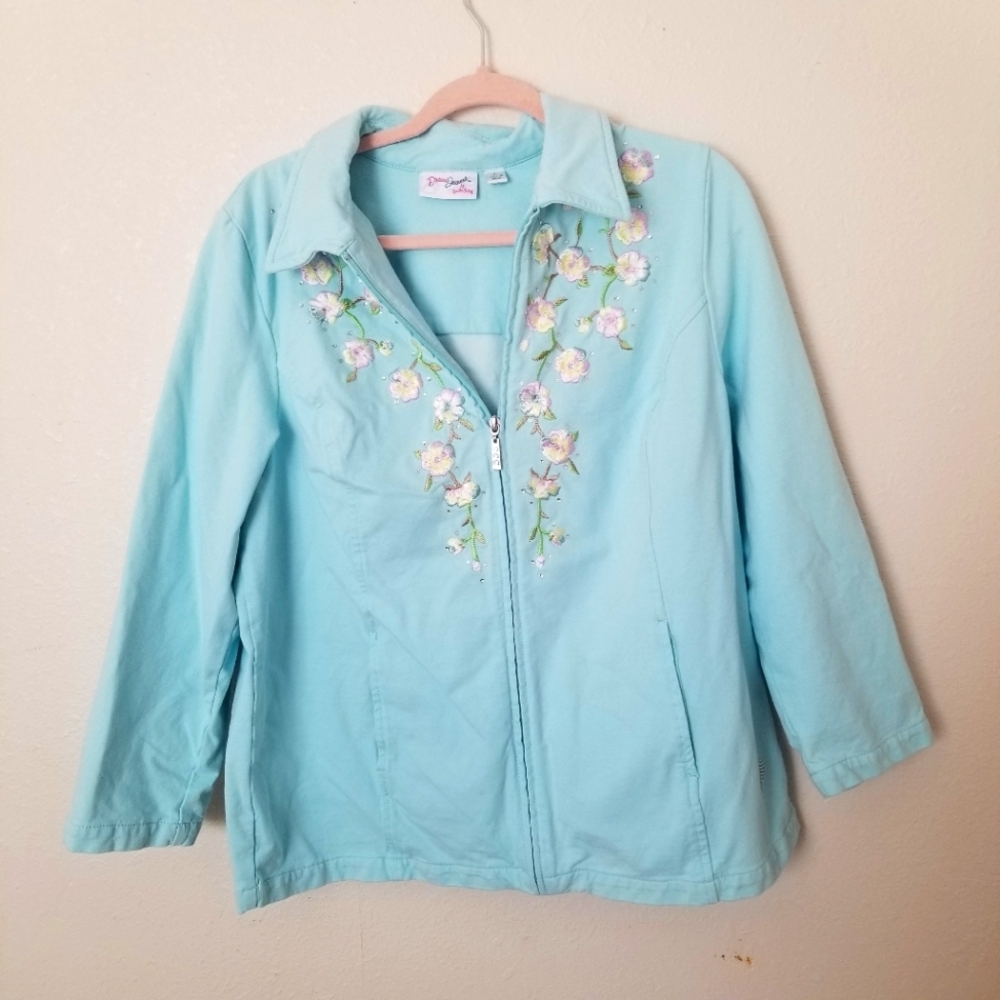 Quacker factory women's jacket size  L